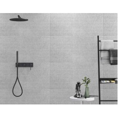 کازابلانکا Casablanca - سرامیک کازابلانکا طوسی روشن مات مدل کارشده 60x120 - کاشی سرام نگار Ceram Negar