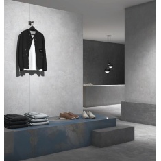 سزار Cesar - سرامیک اسلب سزار طوسی روشن مات مدل کارشده 120x270- اسلب کلکسیون Slab Collection