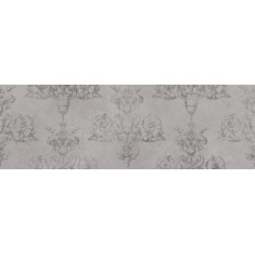 مارا Mara - سرامیک دکور مارا طوسی تیره مات 30x90 - کاشی فخار