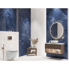 سرامیک اسلب دیما سرمه ای مدل کار شده 120x280 - اسپینا اسلب Spina Slab