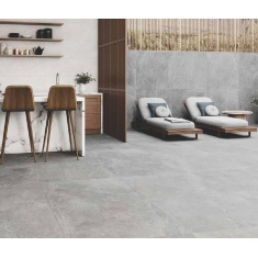 Dolomite Dark Gray - سرامیک دولومیت دارک گری مدل کار شده 100x100 - کرابن تبریز