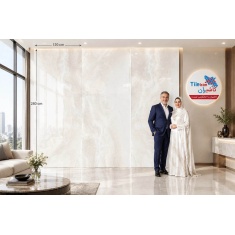 سرامیک اسلب اورتون صدفی پولیش مدل کار شده 120x280 - اسپینا اسلب Spina Slab