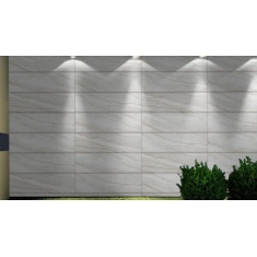  6157  Geraldine Gold Conic - سرامیک گرالدین طلایی کونیک پولیش مدل کارشده 41x120 - کاشی میلان