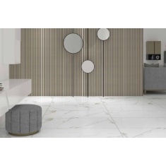  Golden Marble White - سرامیک گلدن ماربل سفید مات مدل کارشده 60120 - سرامیک راک 