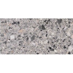 گراول Gravel - سرامیک گراول طوسی روشن پولیش 60x120 - کاشی میلان