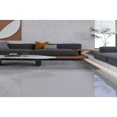 Infinity Gray 5602 - سرامیک اسلب اینفینیتی طوسی پولیش مدل کارشده 80x160 - اسلب ورونزو Veronzo