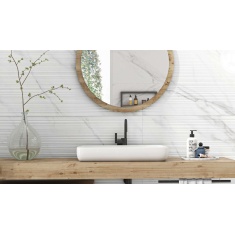 لانکوم Lancom - سرامیک دکور لانکوم مات مدل کارشده 60x120 - کاشی رالس