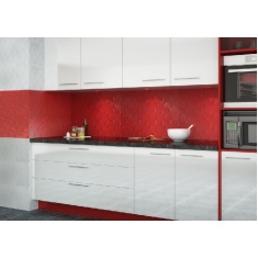 نمونه کار شده کاشی استار قرمز- سرامیک البرز     ALBORZ CERAMIC