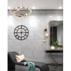 لوکارنو Locarno - سرامیک لوکارنو طوسی روشن نانو پولیش مدل کارشده 60x120 - اسلب آبادیس