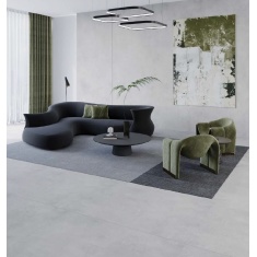Loft Gray E7306 - سرامیک لاف گری مدل کار شده 120x270 - اسلب میکل آنجلو
