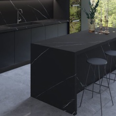 مارکویینا MarQuina 5150 بلک مدل کار شده مات 140x310 - مونته Monte