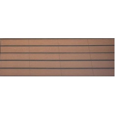 سرامیک آجرنما قهوهای مات 40x120 - خاتم اردکان