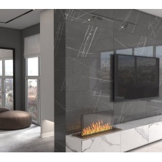 روزاریو Rosario - سرامیک روزاریو گرافیتی نانو پولیش مدل کارشده 60x120 - اسلب آبادیس