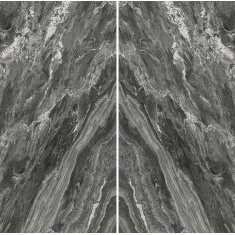 ST-063 - سرامیک اسلب بوک مچ ST063 بلک 160x320 3D Fit Matt - مگاکر Megaker