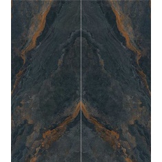 ST-006 - سرامیک اسلب بوک مچ ST006 بلک 120x280 3D Fit Matt - مگاکر Megaker
