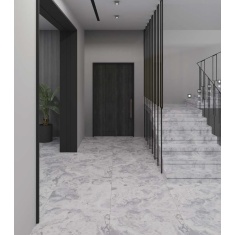 Tiffany Gray P1008 - سرامیک تیفانی گری مدل کار شده 80x160 - اسلب میکل آنجلو