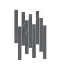 Tivoli Antracite - موزاییک تیولی آنترازیت 30x45 - اسپینکر Spainker