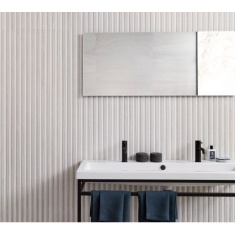 یونیک Unique - سرامیک یونیک طوسی روشن لاین مات مدل کارشده 60x120 - کاشی سرام نگار Ceram Negar