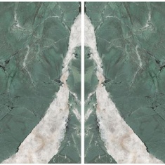 ویردیان Virdian - سرامیک اسلب بوک مچ ویردیان سبز پولیش 120x240- کاشی هرمس سرام نوین