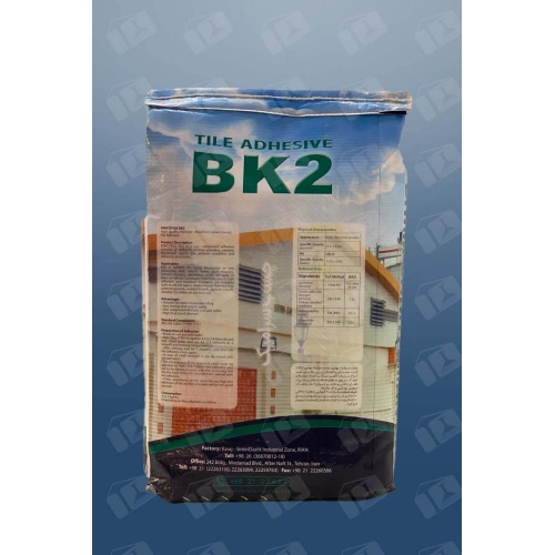 چسب کاشی پودری BK1 طوسی 20 کیلویی - شیمی ساختمان