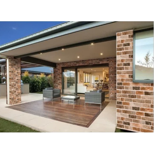 سرامیک آجرنما قهوه ای روشن 40x120 -کاشی درنیک Dornik Tile