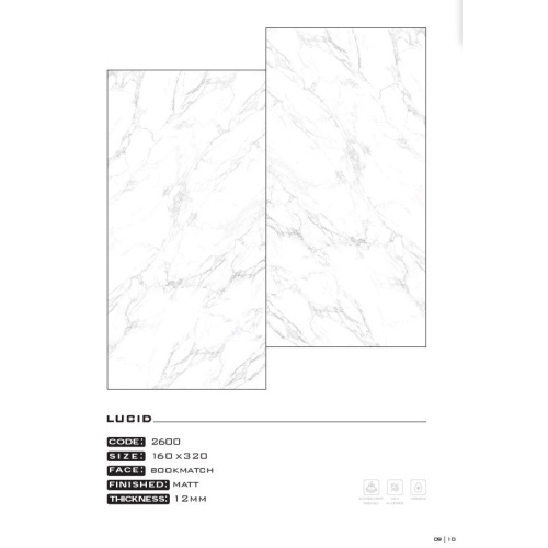 لوکید Lucid - سرامیک اسلب لوکید 2600 مات 160x320- سرامیک اسلب مهسرام