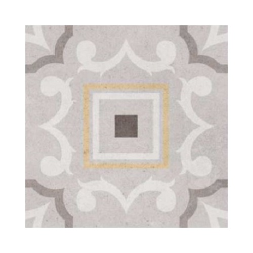 سیپریانو Cipriano - سرامیک سیپریانو طوسی روشن مات مدل کارشده 15x15 - سرامیک جگوار Jaguar