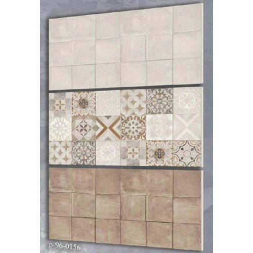 پازل Pazel - دکور کاشی پازل کرم - کاشی زرین خراسان  ZARRIN tile