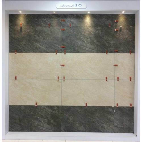 بازالت Bazalt - سرامیک 120*60 بازالت مدل کار شده - کاشی مرجان Marjan Tile