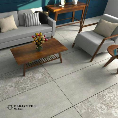 مودنا Modena - سرامیک 6060 مودنا مدل کار شده - کاشی مرجان Marjan Tile