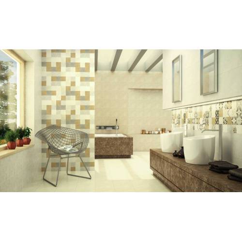 ژینا Zhina - دکور سرامیک ژینا مدل کارشده - شرکت کاشی گلدیس GOLDIS TILE