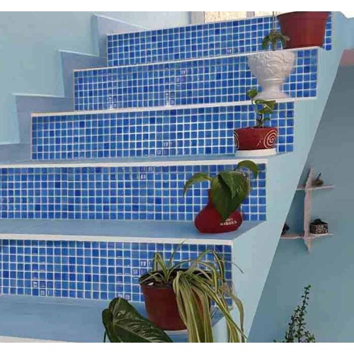 کاشی استخری شیشه ای مدل کار شده 2032 G&T - گلس تایل