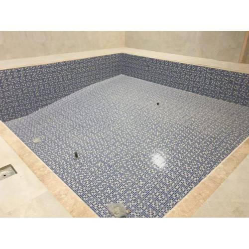 اسپرت - کاشی استخری 6348 مدل کار شده - شرکت کاشی مرجان Marjan Tile