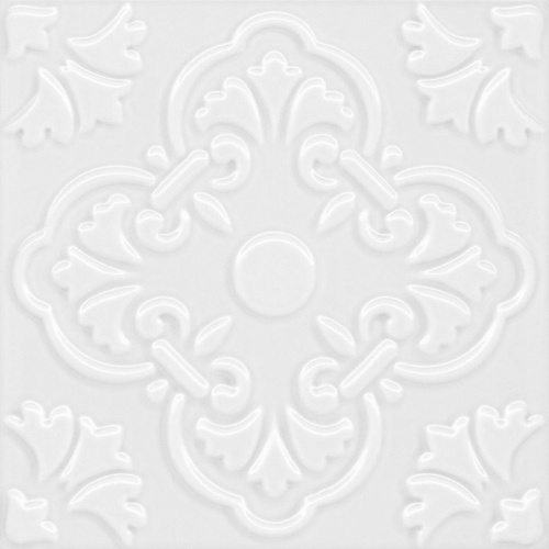 فلاور - سرامیک فلاور سفید - شرکت کاشی پرسپولیس persepolis TILE