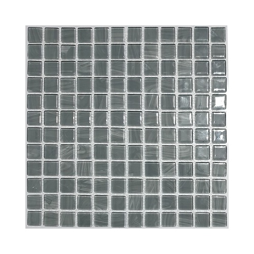 کاشی استخری شیشه ای 4010 طوسی - زمرد گلس تایل Zomorod Glass Tile