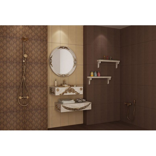 تک گل کاشی لونا بژ - کاشی مارلیک کاشی لوکس تایل