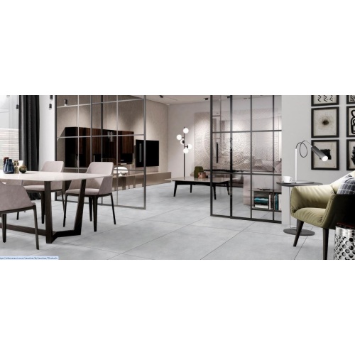 Adam Gray 8034- آدام طوسی مات ابریشمی 80x160 - کاشی میلان