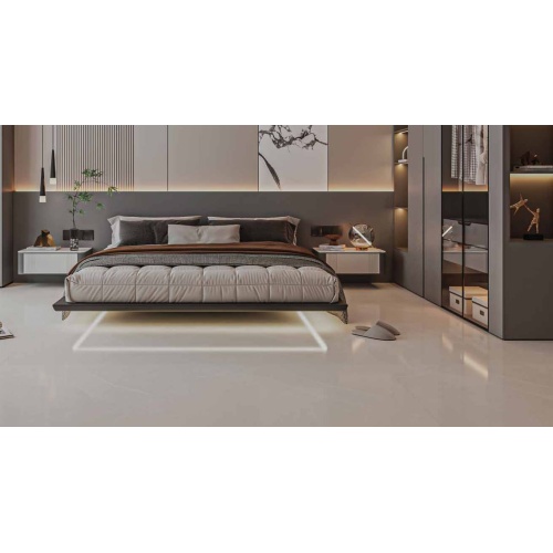  Amani Marble Light Gray - سرامیک امانی ماربل طوسی روشن پولیش مدل کارشده 100x100 - سرامیک راک