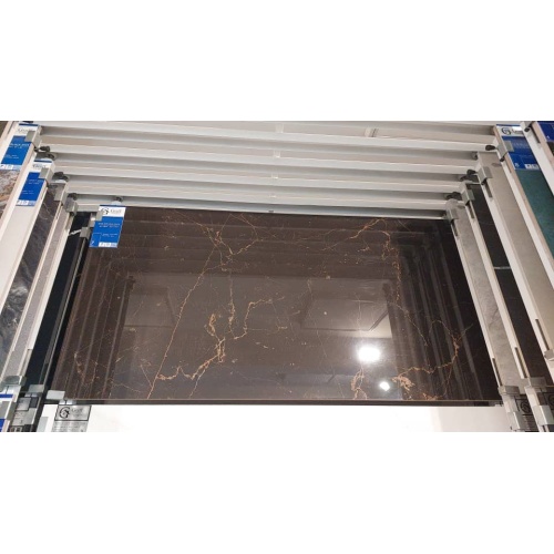 ANS Brown 2023 - کاشی آ ان اس قهوه ای پولیش 120*60 - گراف سرامیک Graff Ceramic