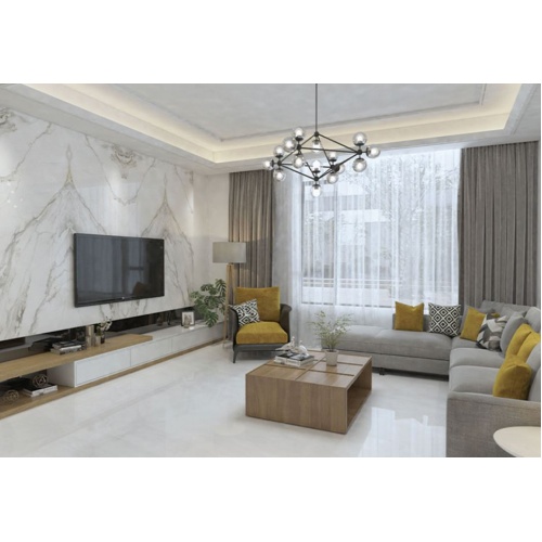 عرباسکاتو Arabscato- سرامیک اسلب بوک مچ عربسکاتو بژ پولیش مدل کارشده 120x240- کاشی هرمس سرام نوین