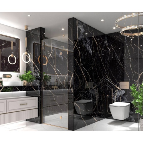 آروکس Arvex - سرامیک آروکس مشکی نانو پولیش 80x160 - اسلب آبادیس