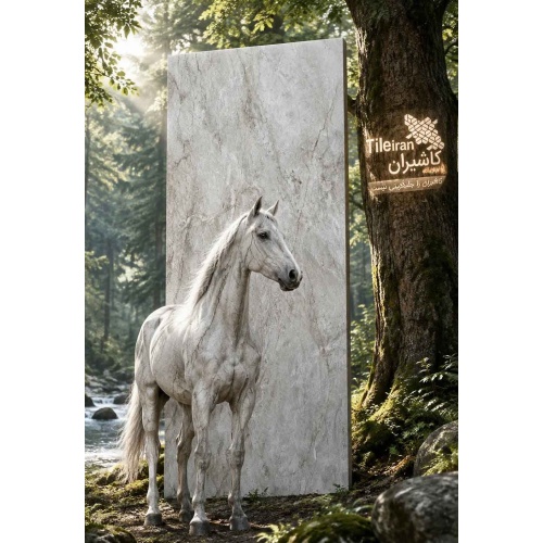 ST-021 - سرامیک اسلب ST021 طوسی 3D Fit مات 120x260 - مگاکر Megaker
