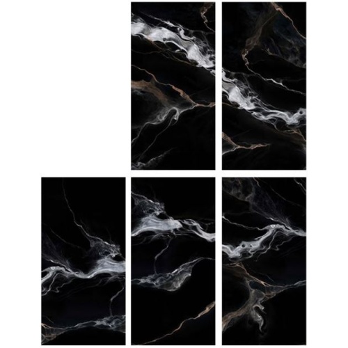 آستورگا Astorga - سرامیک آستورگا مشکی نانو پولیش 60x120 - اسلب آبادیس