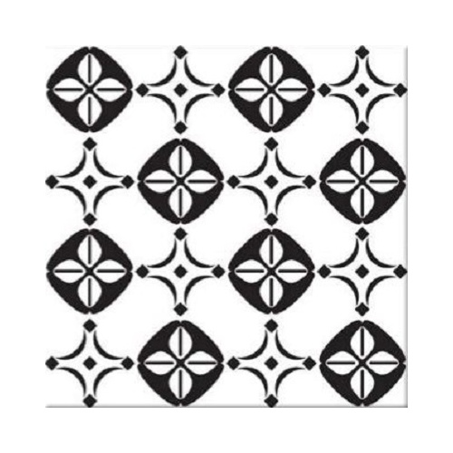 برلین Berlin - سرامیک برلین دکور مشکی مات 15x15 - سرامیک جگوار Jaguar