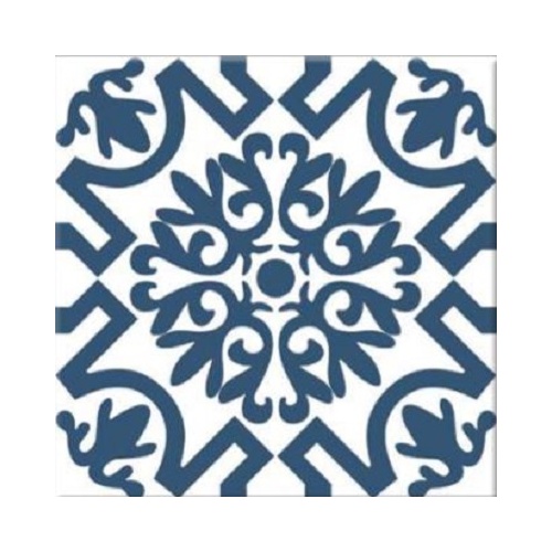 برلین Berlin - سرامیک برلین دکور سرمه ای مات مدل کارشده 15x15 - سرامیک جگوار Jaguar