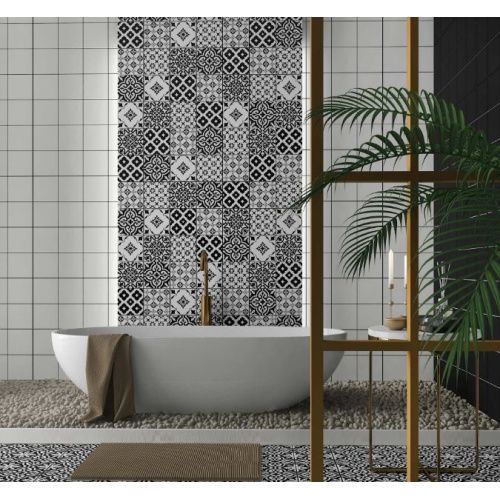 برلین Berlin - سرامیک برلین مشکی مات 15x15 - سرامیک جگوار Jaguar