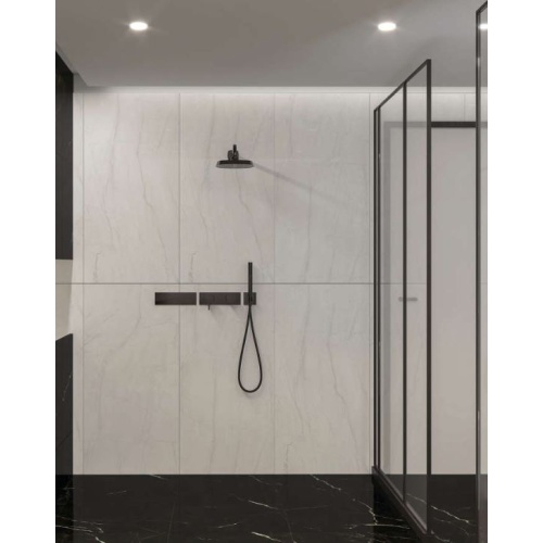 Bianco - سرامیک بیانکو سفید پولیش مدل کارشده 60120 - کاشی تکسرام
