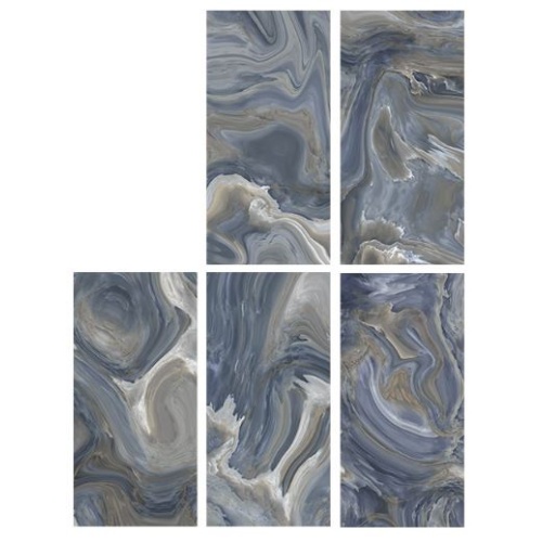 بایبری Bibury -سرامیک بایبری آبی نانو پولیش 60x120 - کاشی آبادیس