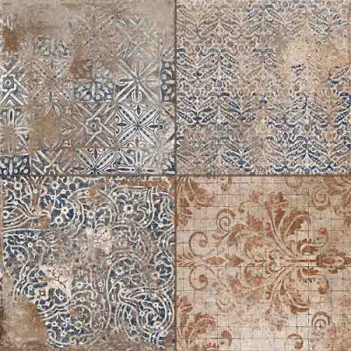 Bohemien Malta - سرامیک بوهیمین مالتا مدل کار شده 40x40 - اسپینکر Spainker