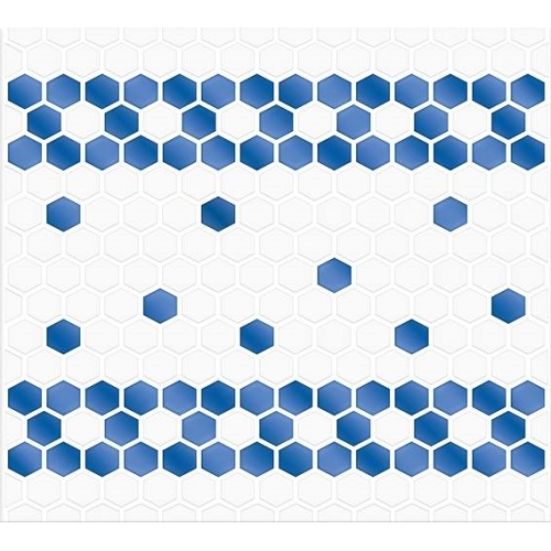 Hexagon Border - سرامیک هکساگون بوردر مدل کار شده 30x30 - ناز سرام